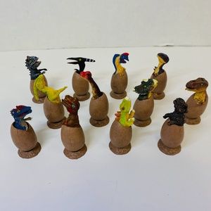 Dinosaur Model Of Eggs Jie2hi Jurrasic Baby Dinosaur Eggs Hatching Set Of 12
